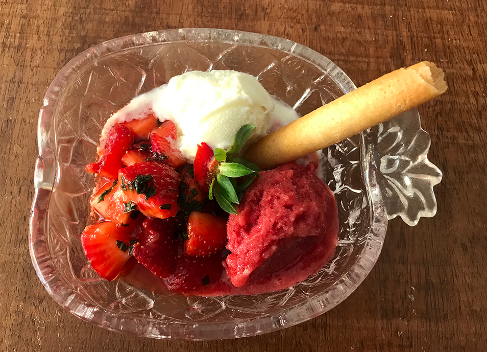 Glace Fraise Citron