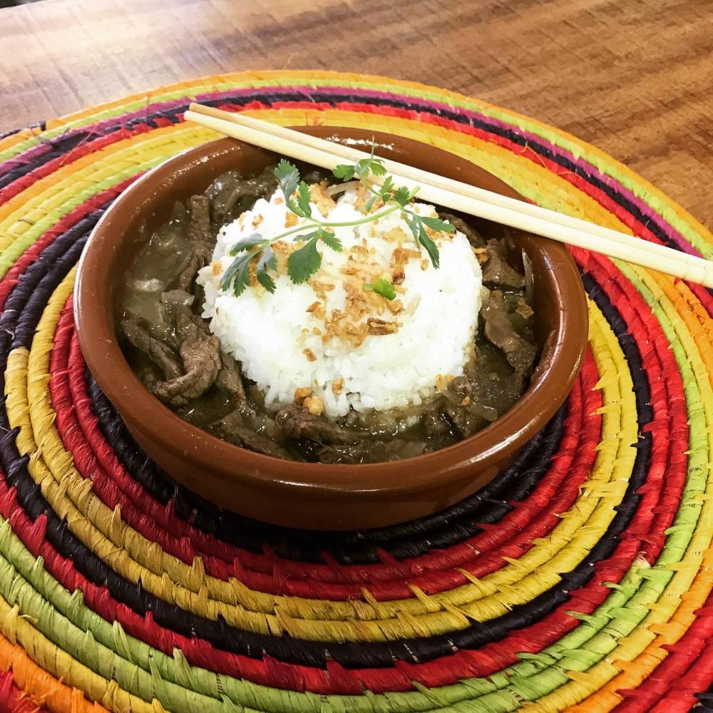 Riz avec Viande